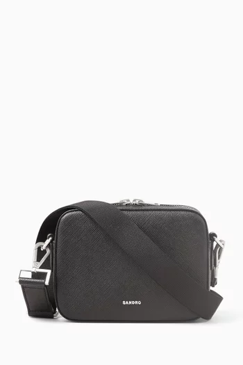 Small Shoulder Bag in Saffiano Leather