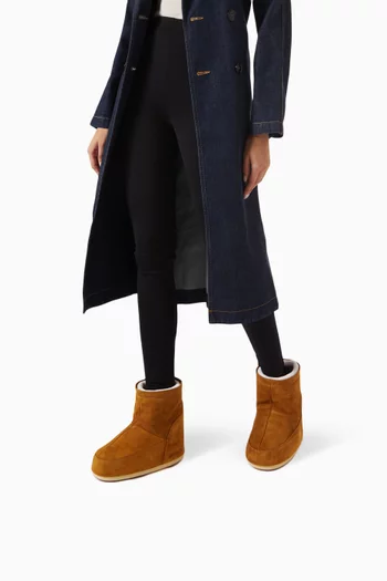 No Lace Boots in Suede