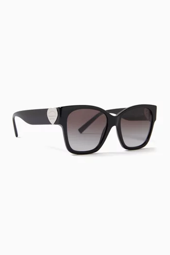 Square Sunglasses in Acetate