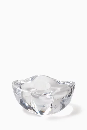 Stone Candleholder in Glass