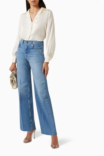 Hugh High-waist Jeans in Denim