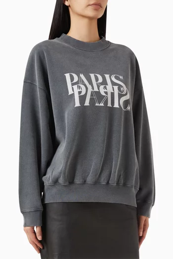 Jaci Paris Sweatshirt in Cotton