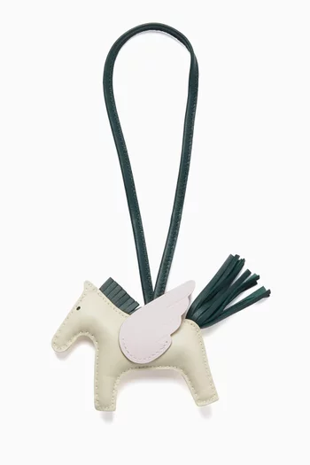 Unused Pegasus Bag Charm in Swift Calfskin