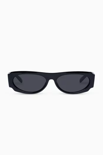 نظارة شمسية لونج نايتس بتصميم غير منتظم