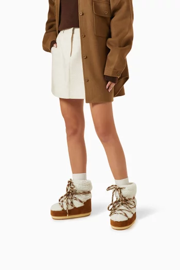 LAB69 Icon Light Low Boots in Shearling