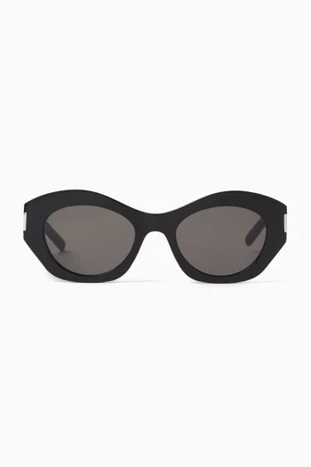 New Wave Cat-eye Sunglasses in Acetate