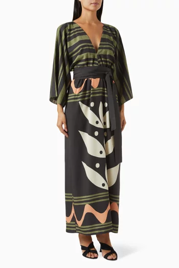 Federica Kimono Dress in Tencel