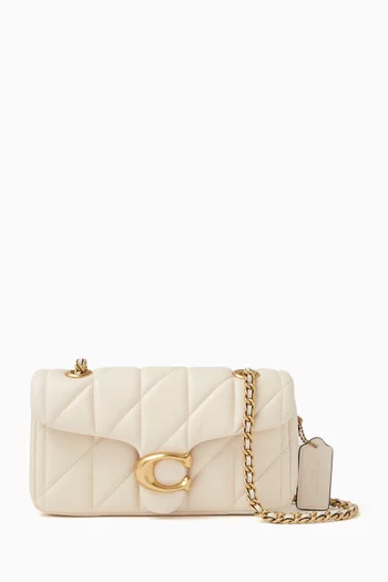 Tabby 20 Quilted Shoulder Bag in Nappa