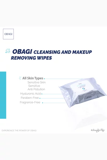 Dr. Suzan Obagi Cleansing Wipes, 25 Wipes