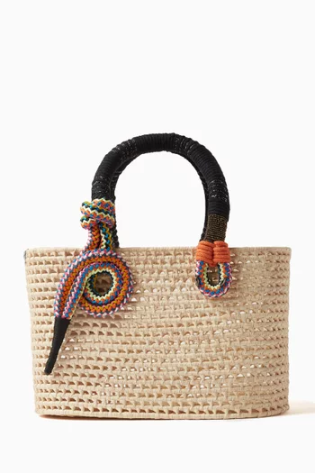 Chichi Tote Bag in Straw