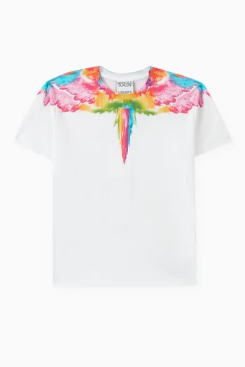 Colourdust Wings T-shirt in Cotton-jersey