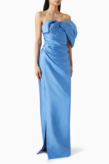 Marlo Gown in Silk-blend