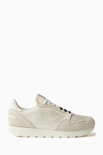 Ally Sneakers in Mixed Suede
