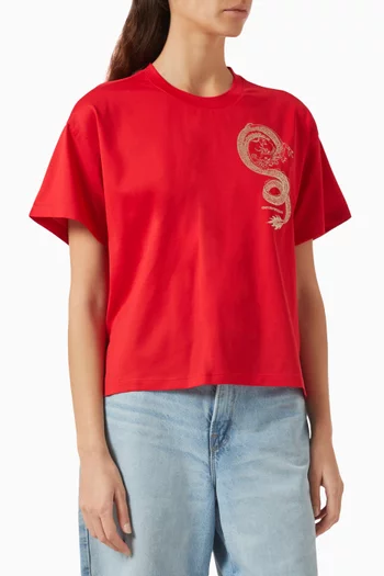 Chinese New Year Dragon T-shirt in Cotton
