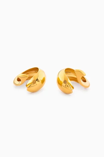 Sirena Ring Set in 22kt Gold-plated Bronze