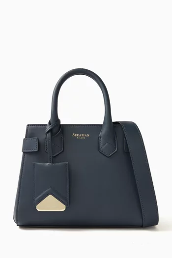 Mini Meliné Tote Bag in Seta Leather