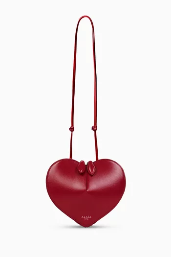 Le Coeur Crossbody Bag In Calfskin