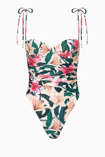 Rábano Rocío One Piece Swimsuit in Recycled Polyester