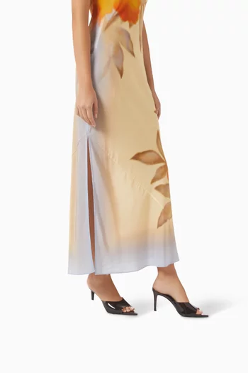 Bella 80 Mule Sandals in PVC & Patent Leather