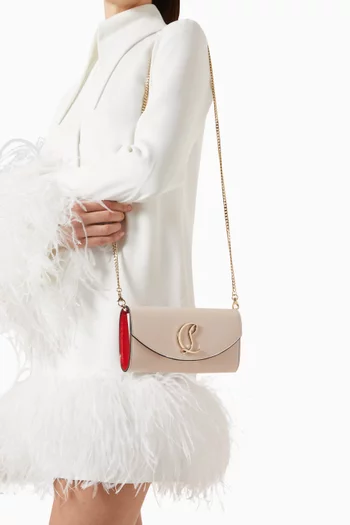 Loubi54 Wallet on Chain in Calf Leather