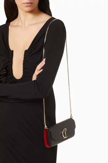 Loubi54 Wallet on Chain in Calf Leather