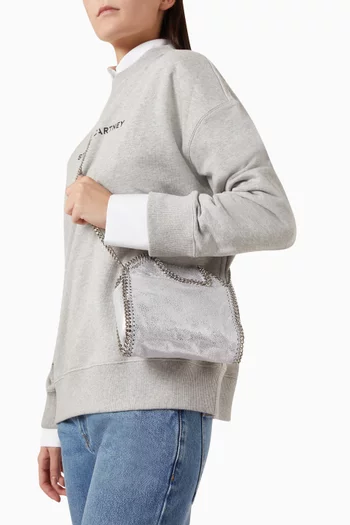 حقيبة يد فالابيلا ميني شاجي دير صناعي لامع