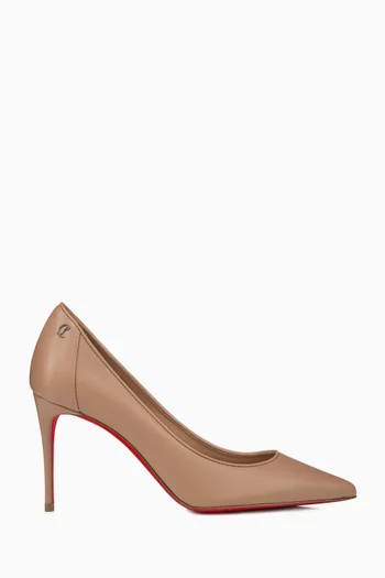 Sporty Kate 85 Pumps in Leather