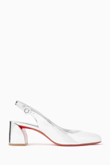 So Jane 55 Slingback Pumps in Leather