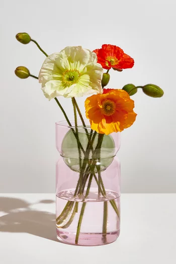 Balance Vase in Glass