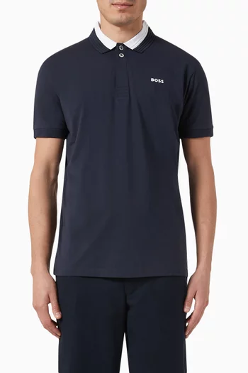 Classic Polo Shirt in Cotton Blend