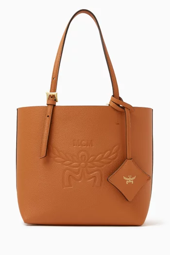 Mini Himmel Shopper Bag in Leather
