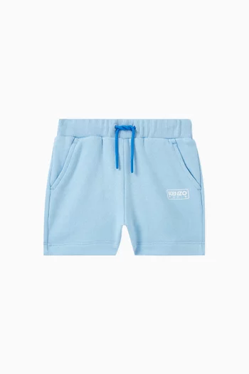 Logo-print Bermuda Shorts in Cotton