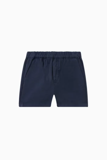 Shorts in Cotton Twill
