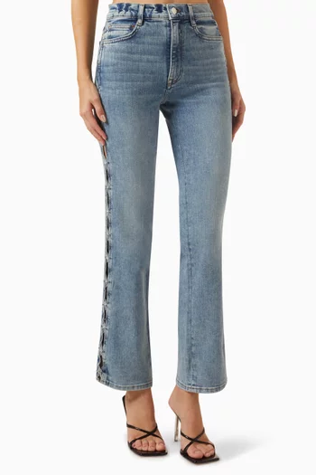 Straight-leg Jeans in Denim