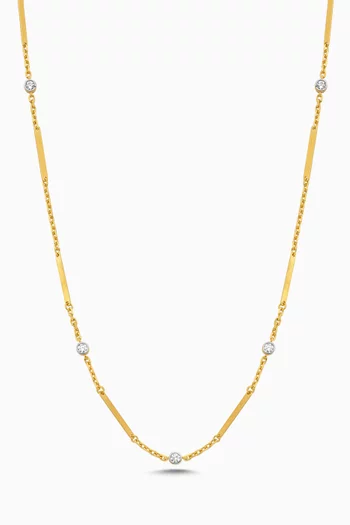 Better Together Necklace in 24kt Gold-plated Sterling Silver