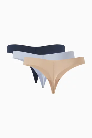 طقم ثونغ إنفيزبلس مايكروفايبر، 3 قطع