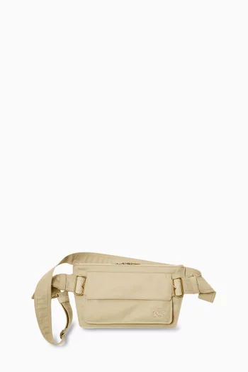 Trench Belt Bag in Cotton-canvas