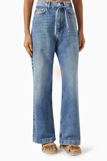 Elijah Low-waist Jeans in Denim