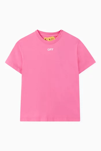 Off Stamp T-shirt in Cotton