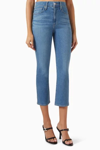 Carly Kick-flare Jeans in Denim