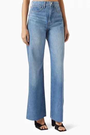 Taylor High-rise Wide-leg Jeans in Denim