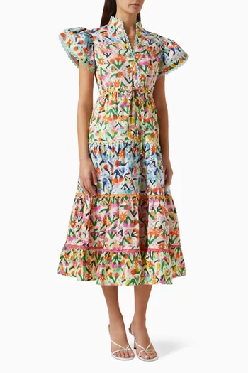 Atlantic Dress in Recycled Cotton-blend