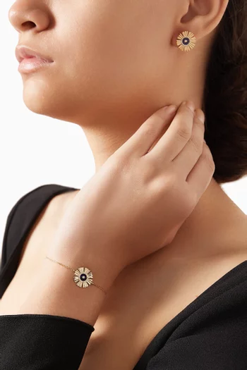 Farfasha Happy Sunkiss Diamond & Lapis Lazuli Bracelet in 18kt Gold