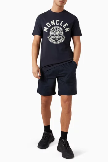 Cargo Shorts in Cotton Gabardine