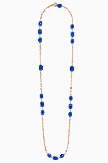 Vera Necklace in Gold-plated Brass