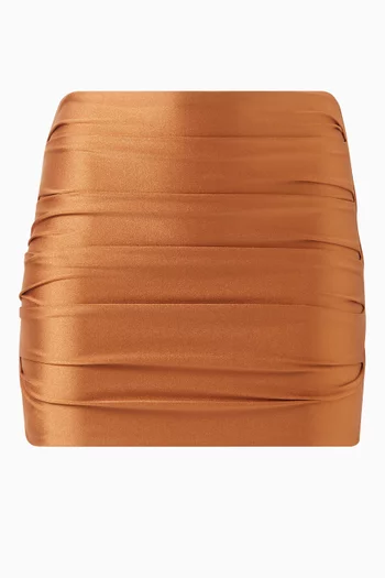 Thea Mini Skirt in Lycra-blend