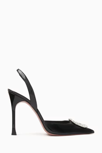 Camelia 105 Slingback Pumps in Patent Leather