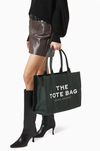 The Large Tote Bag in Cotton Canvas