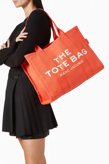 The Large Tote Bag in Cotton Canvas