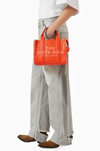 The Small Tote Bag in Leather